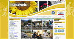 Desktop Screenshot of krkonose.eu