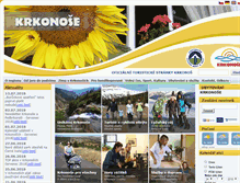 Tablet Screenshot of krkonose.eu